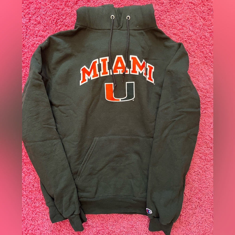 Unisex University of Miami Champion hoodie